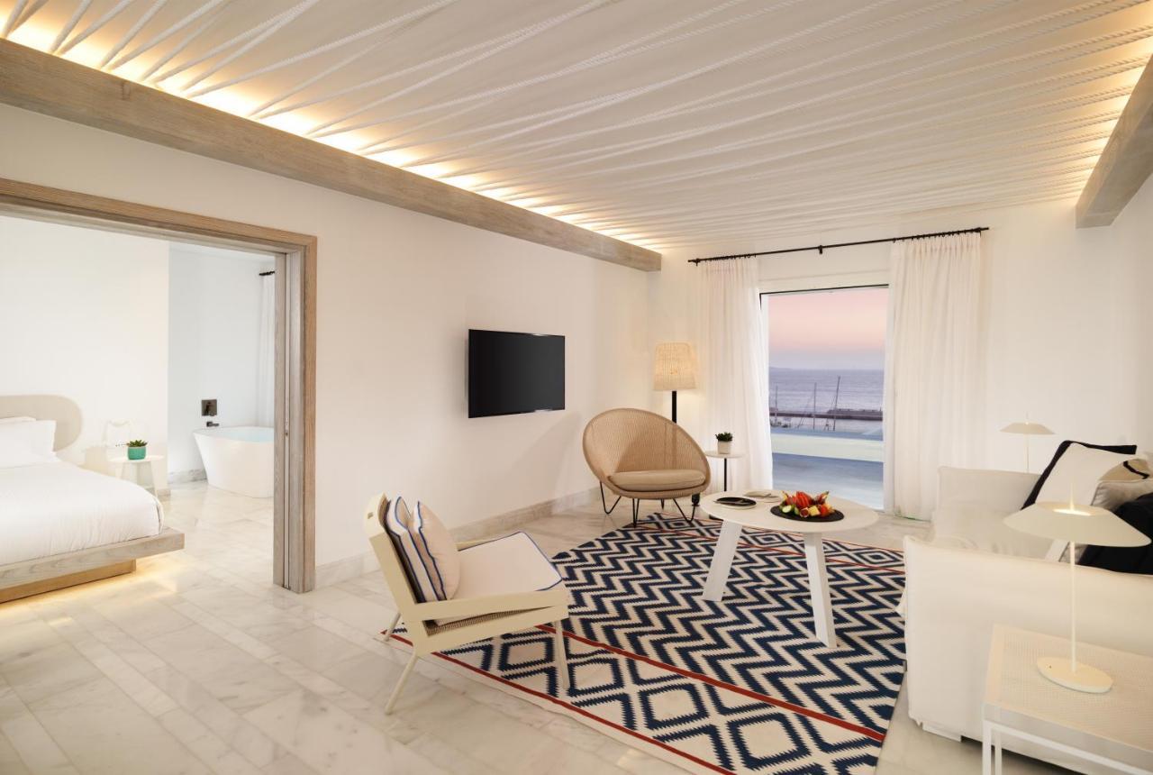 Mykonos Riviera Hotel & Spa, A Member Of Small Luxury Hotels Of The World Tourlos Exteriér fotografie
