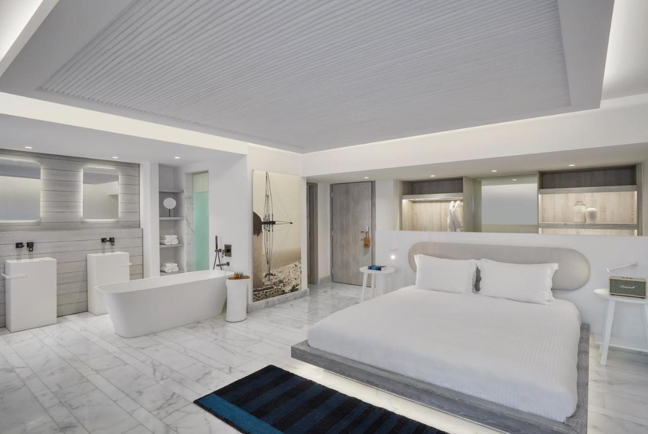 Mykonos Riviera Hotel & Spa, A Member Of Small Luxury Hotels Of The World Tourlos Exteriér fotografie