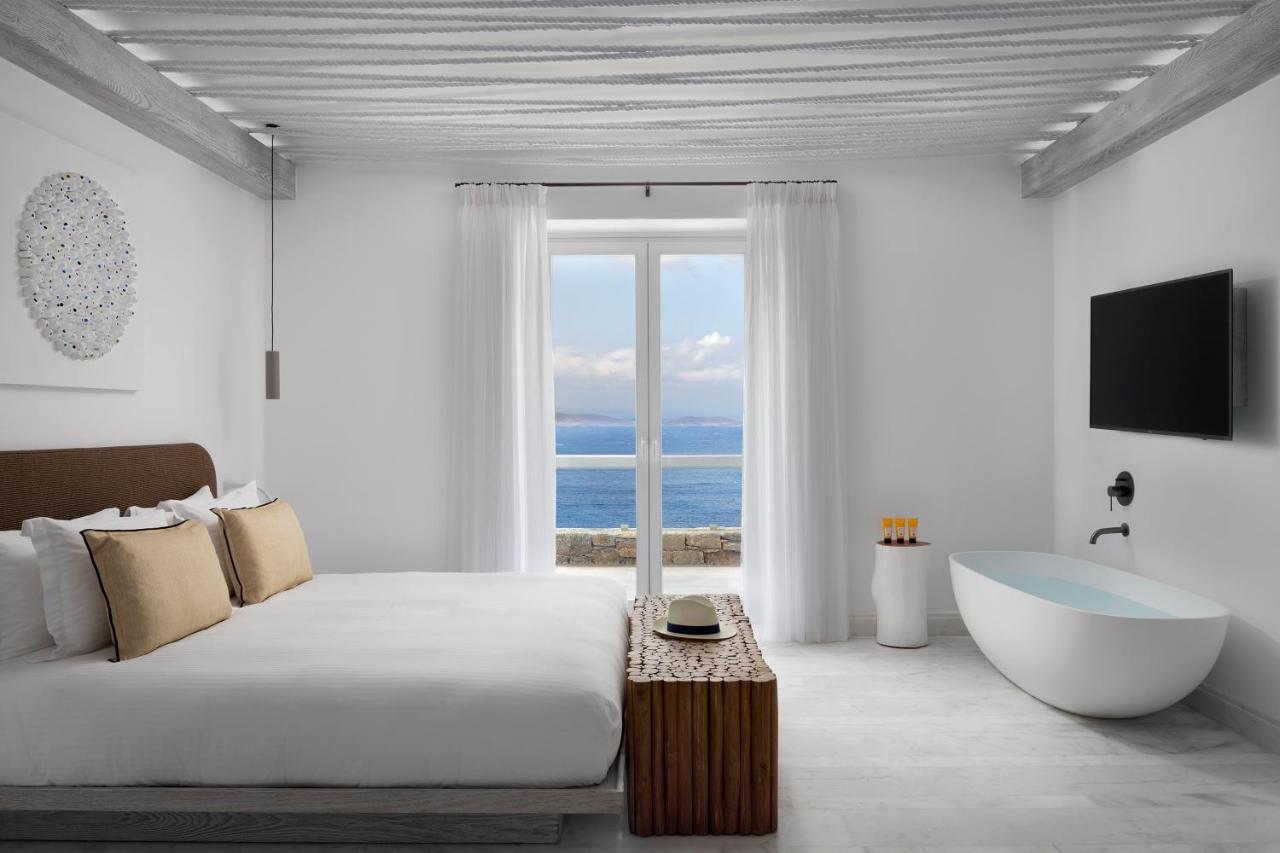 Mykonos Riviera Hotel & Spa, A Member Of Small Luxury Hotels Of The World Tourlos Exteriér fotografie