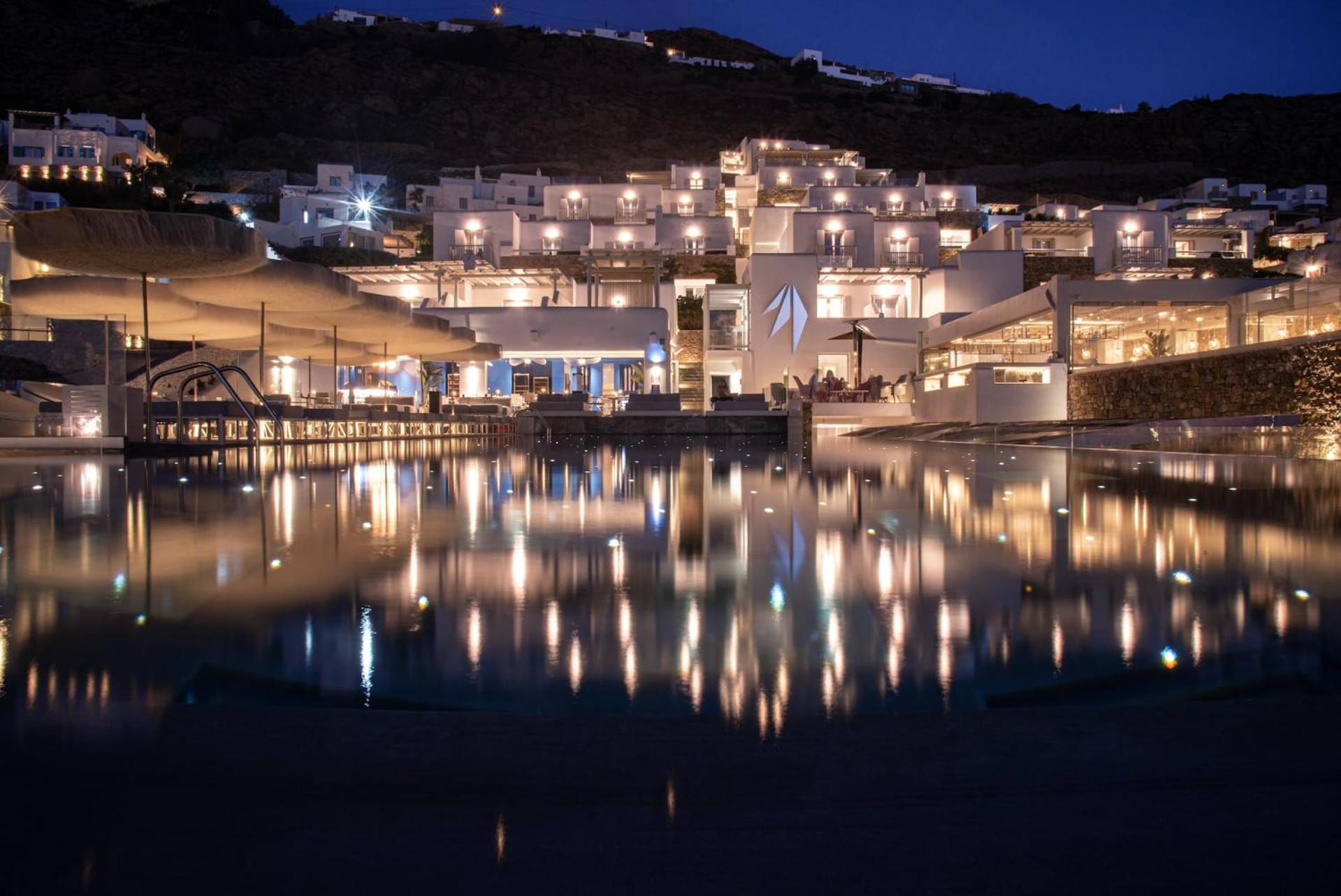 Mykonos Riviera Hotel & Spa, A Member Of Small Luxury Hotels Of The World Tourlos Exteriér fotografie
